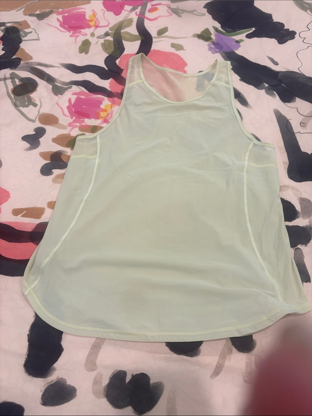 lululemon athletica Pale Mint Mesh-Panel Tank